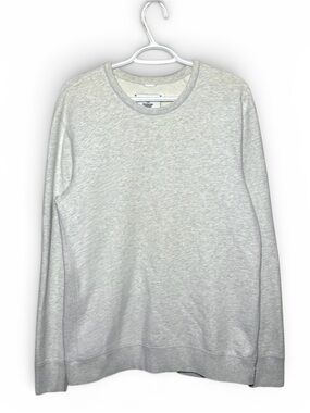 Reigning Champ Midweight Blank Crewneck Sweatshirt Light Gray Size Men’s Large